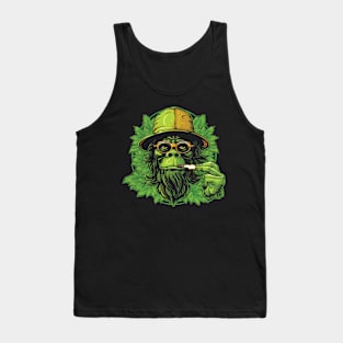 Smoking monkey Tank Top